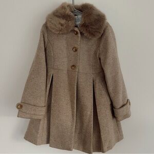 Edgehill Collection Girls Size 6-6X Dress Coat